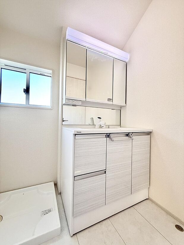 ■お洒落で清潔感のある洗面所