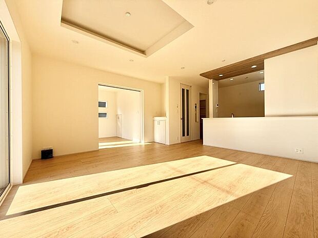 ■心落ち着く場所、ゆったり過ごせるリビング