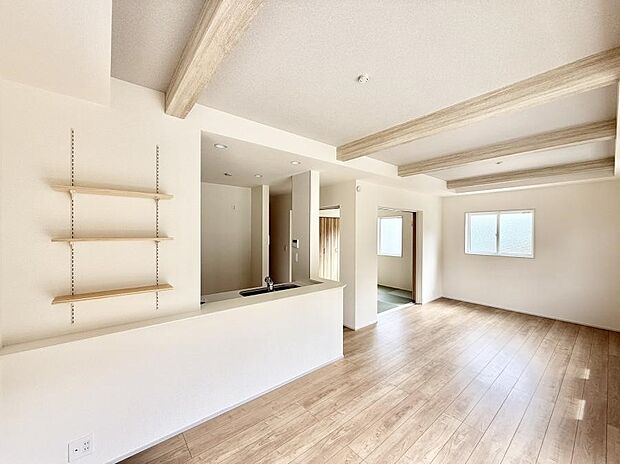 ■心落ち着く場所、ゆったり過ごせるリビング