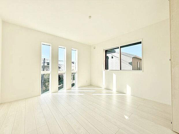 ■窓の配置や通気性の良い設計で部屋の空気がこもらず、常に新鮮な空気が流れます