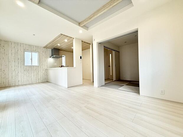 ■心落ち着く場所、ゆったり過ごせるリビング