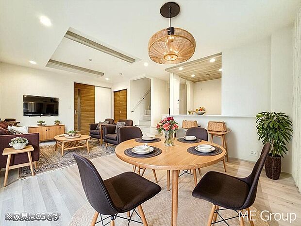 ■シンプルで機能的、毎日使いやすいキッチン