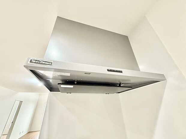 ■調理時の蒸気や匂いが換気扇に誘導され、効率的に排煙ができます。