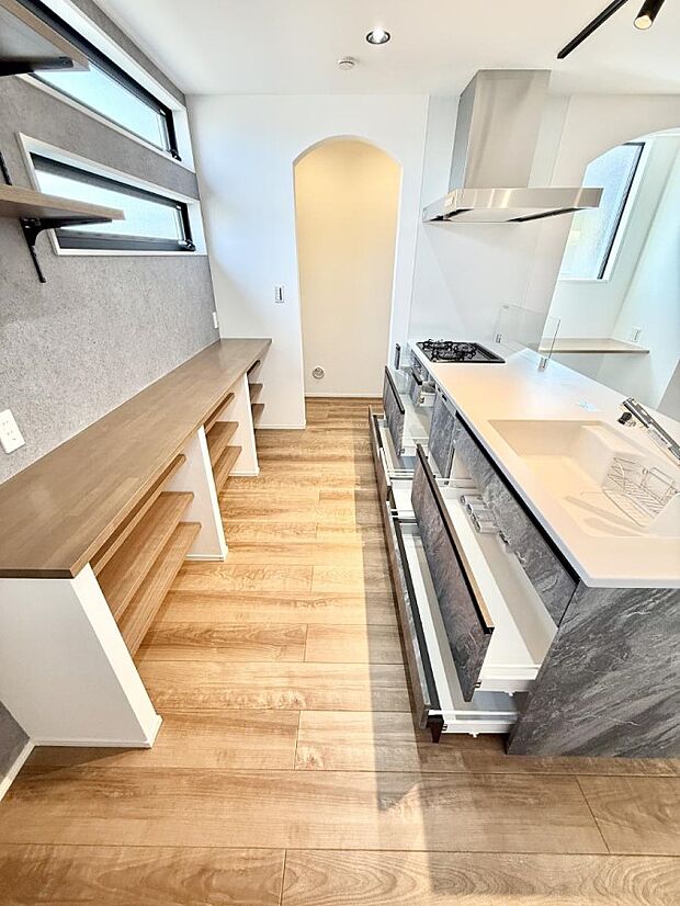 ■料理がもっと楽しくなる、快適なキッチン空間