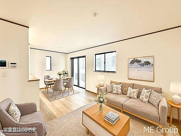 ■光と風を感じる、リラックスできる空間