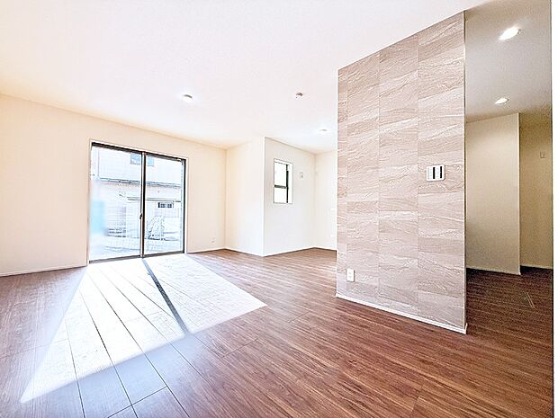 ■温もりを感じる、居心地のいいリビング