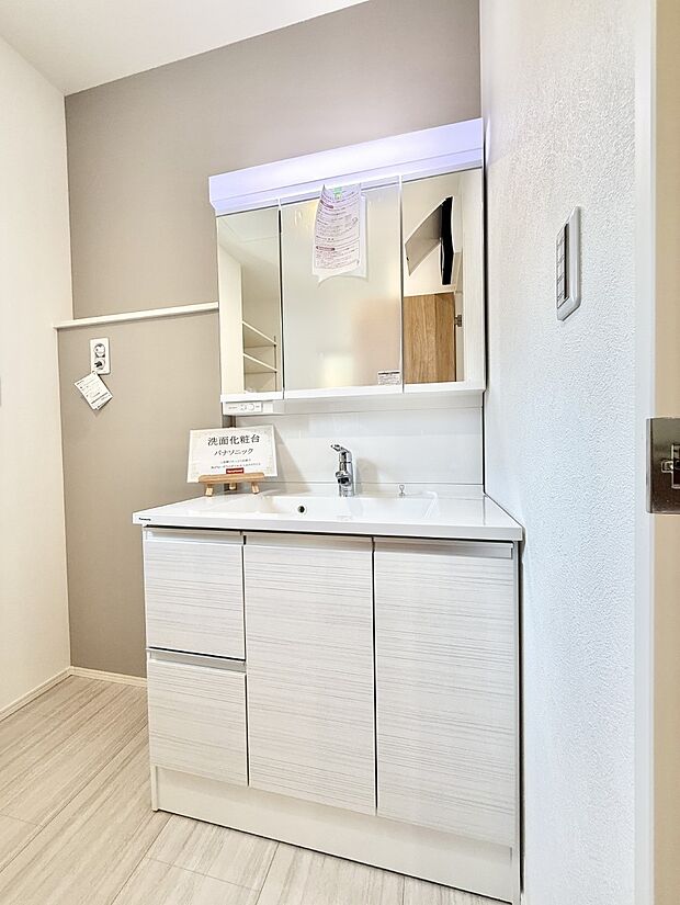 ■お洒落で清潔感のある洗面所