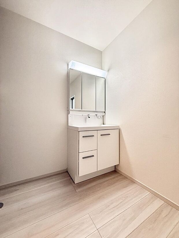 ■お洒落で清潔感のある洗面所