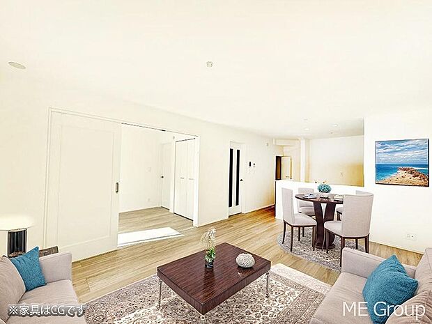 ■シンプルだけど贅沢、大切な人と過ごす心がほどける空間