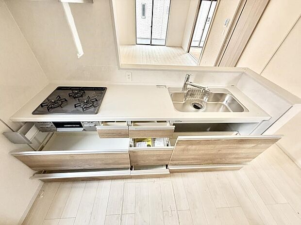 ■料理がもっと楽しくなる、快適なキッチン空間