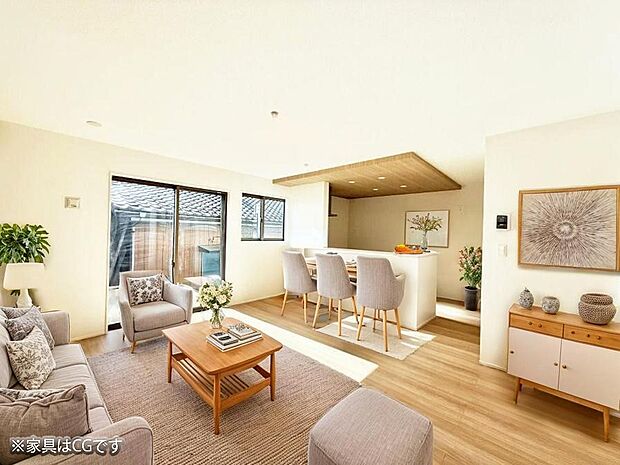 ■光と風を感じる、リラックスできる空間