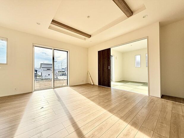 ■家族の笑顔があふれる、くつろぎの空間