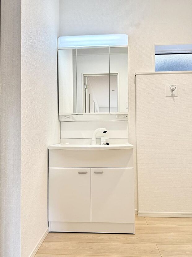 ■お洒落で清潔感のある洗面所