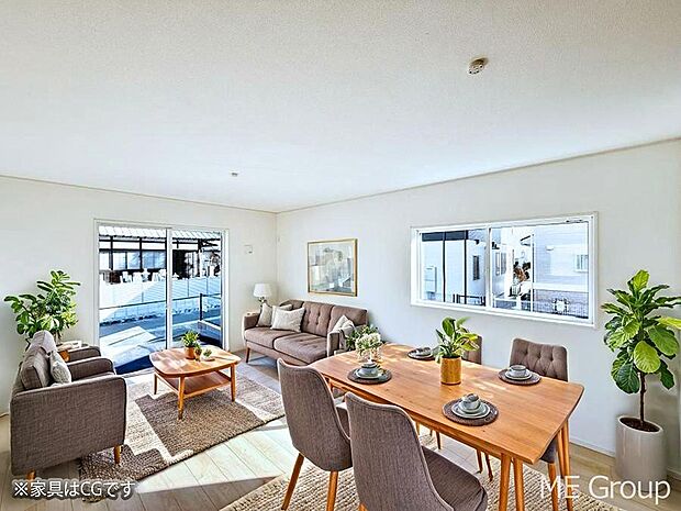 ■光と風を感じる、リラックスできる空間