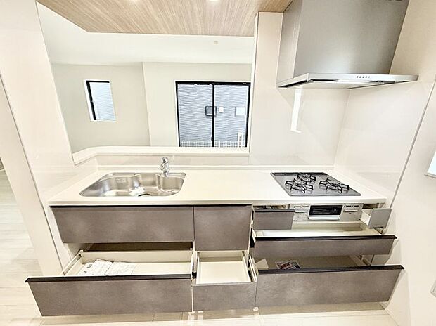 ■キレイに片付く、使いやすいキッチン