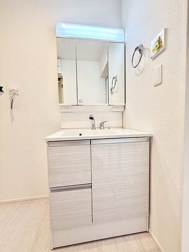 ■朝の準備がスムーズにできる広さです