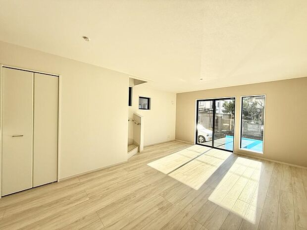 ■心落ち着く場所、ゆったり過ごせるリビング