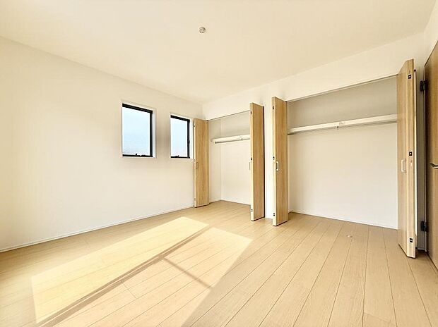 ■窓の配置や通気性の良い設計で部屋の空気がこもらず、常に新鮮な空気が流れます