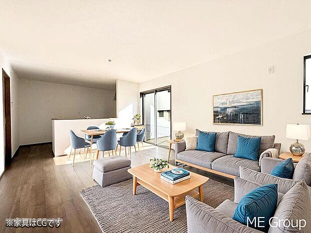 ■家族の笑顔があふれる、くつろぎの空間