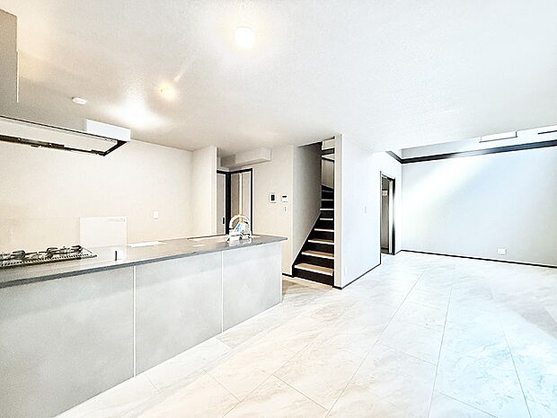 ■温もりを感じる、居心地のいいリビング