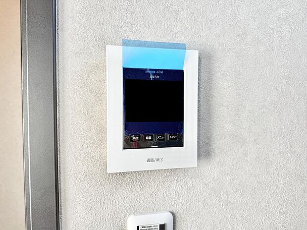 ■画面でしっかり確認でき防犯対策に最適