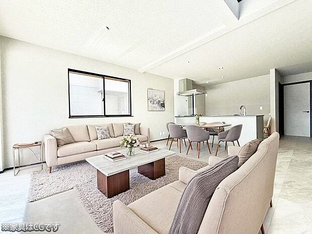 ■くつろぎと笑顔が集まる、心温まるリビング