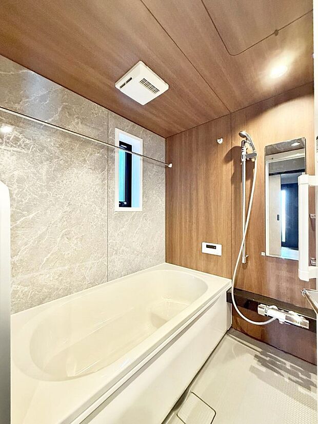 ■ゆっくり、ゆったり寛げるバスルーム