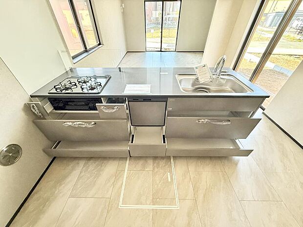 ■料理がもっと楽しくなる、快適なキッチン空間