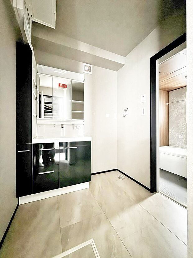 ■お洒落で清潔感のある洗面所