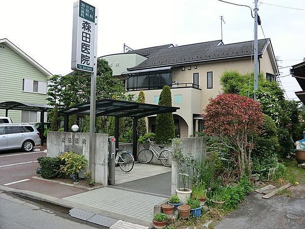 病院 100m 森田医院