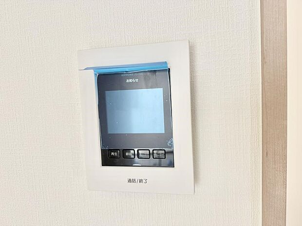 ■画面でしっかり確認でき防犯対策に最適