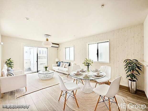 ■光と風を感じる、リラックスできる空間