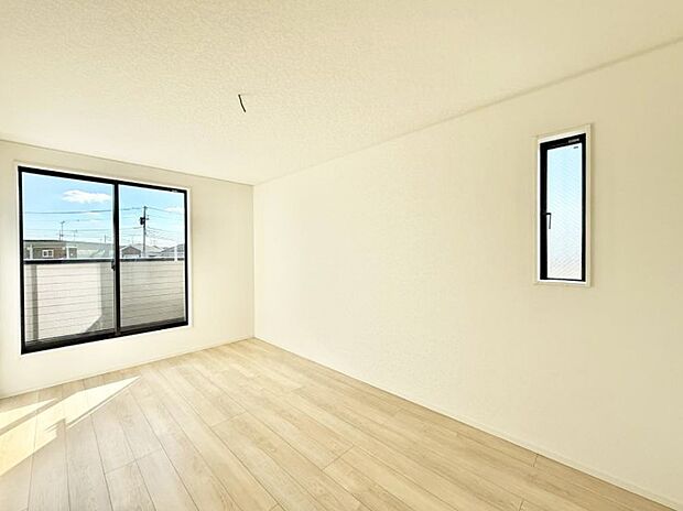 ■窓の配置や通気性の良い設計で部屋の空気がこもらず、常に新鮮な空気が流れます