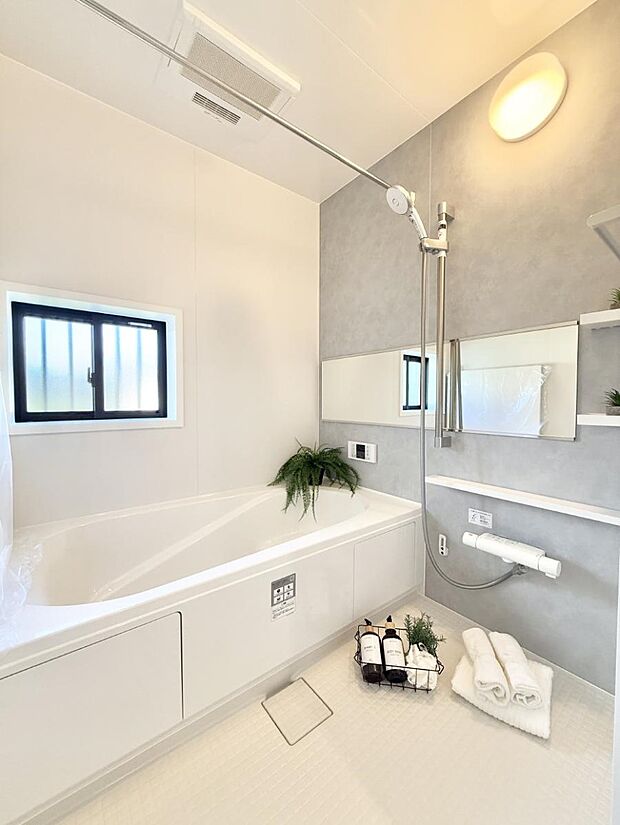 ■ゆっくり、ゆったり寛げるバスルーム