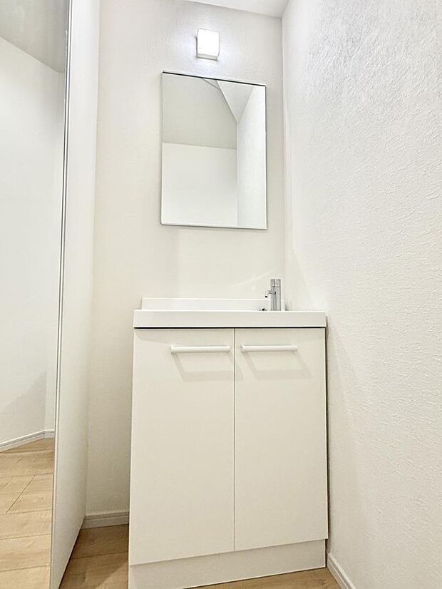 ■お洒落で清潔感のある洗面所