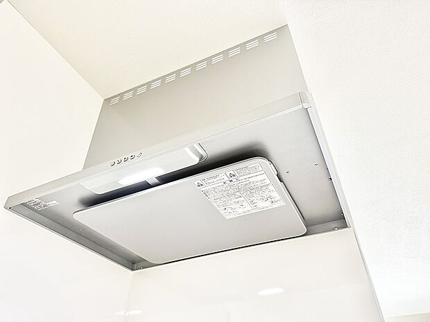 ■調理時の蒸気や匂いが換気扇に誘導され、効率的に排煙ができます。