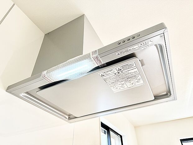 ■調理時の蒸気や匂いが換気扇に誘導され、効率的に排煙ができます。