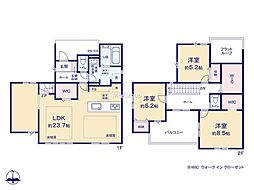 横浜市瀬谷区阿久和西2丁目4期　新築戸建　全3棟　1号棟