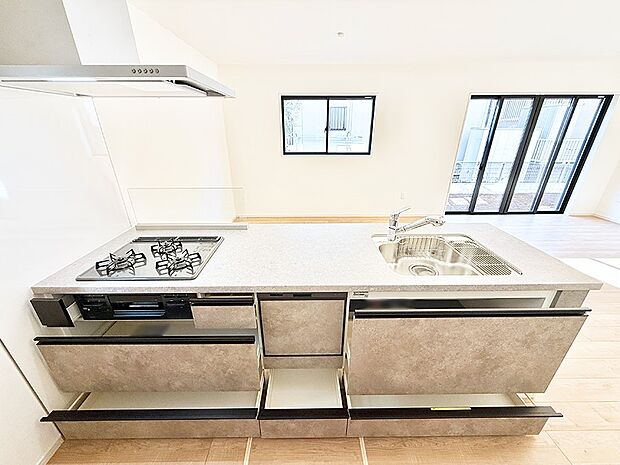 ■料理がもっと楽しくなる、快適なキッチン空間