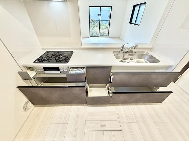 ■キレイに片付く、使いやすいキッチン