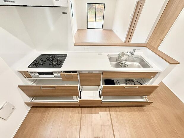 ■料理がもっと楽しくなる、快適なキッチン空間