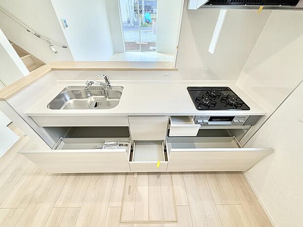 ■料理がもっと楽しくなる、快適なキッチン空間