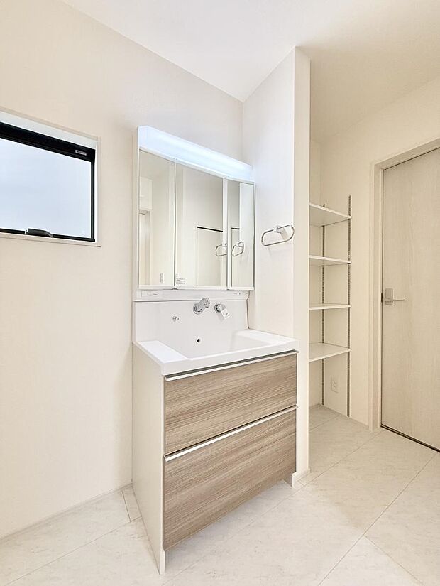 ■朝の準備がスムーズにできる広さです