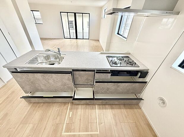 ■料理がもっと楽しくなる、快適なキッチン空間