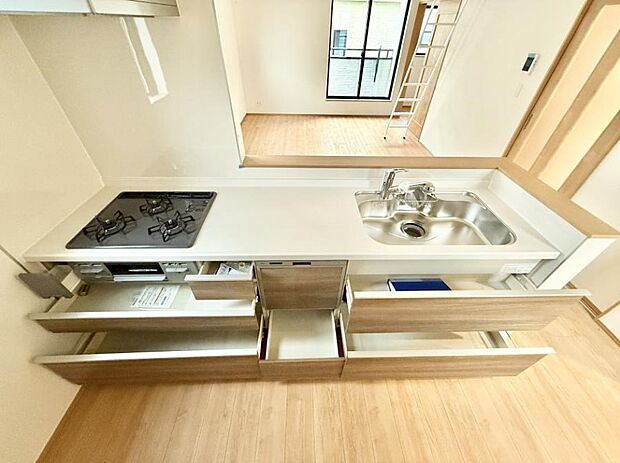 ■キレイに片付く、使いやすいキッチン