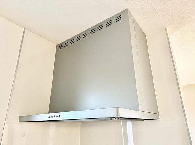 ■調理時の蒸気や匂いが換気扇に誘導され、効率的に排煙ができます。