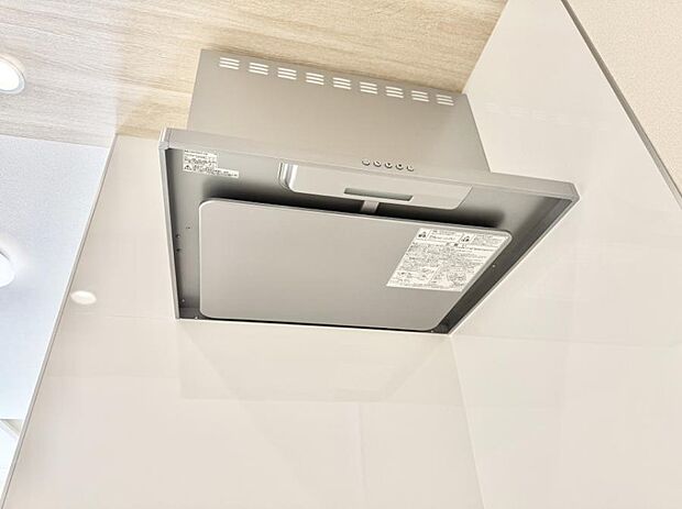 ■調理時の蒸気や匂いが換気扇に誘導され、効率的に排煙ができます。