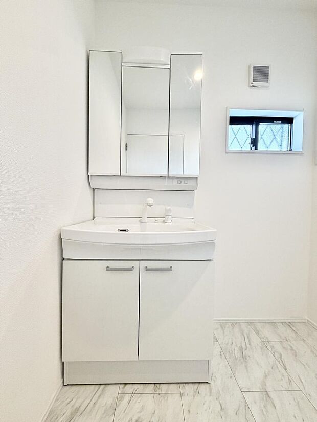 ■お洒落で清潔感のある洗面所