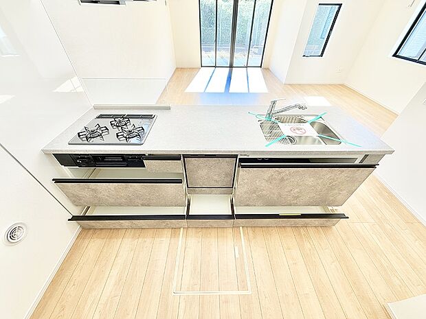 ■料理がもっと楽しくなる、快適なキッチン空間