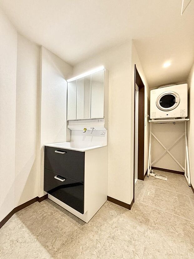 ■お洒落で清潔感のある洗面所